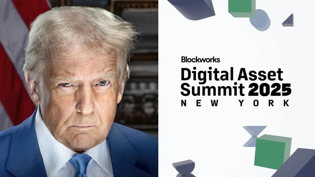 President Trump to Address Digital Asset Summit for the First Time