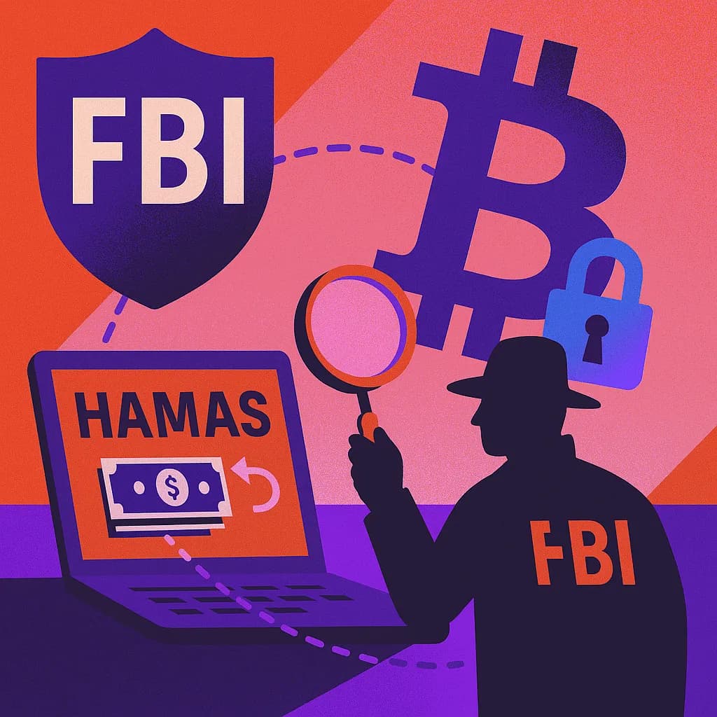 FBI Seizes $200K in Crypto Linked to Hamas Terror Funding