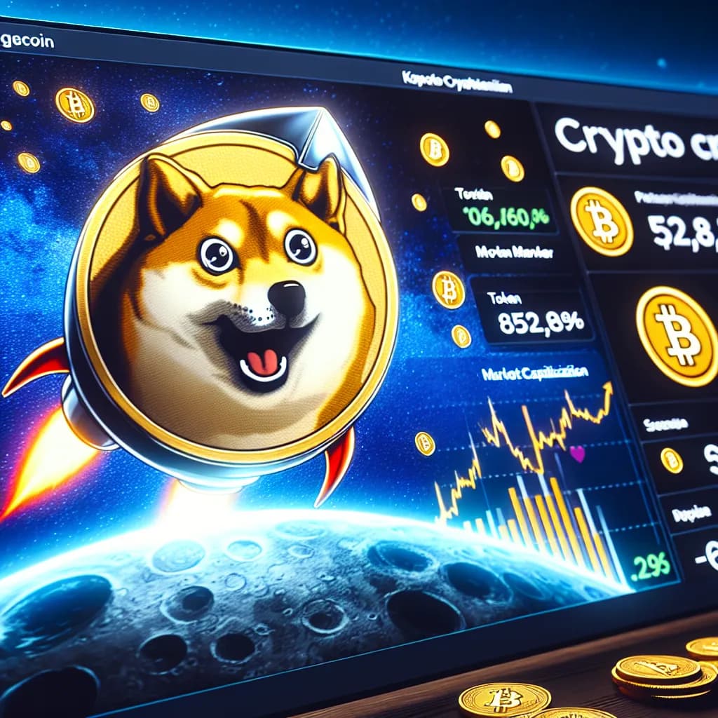 도지코인, 리플 시가총액 추월