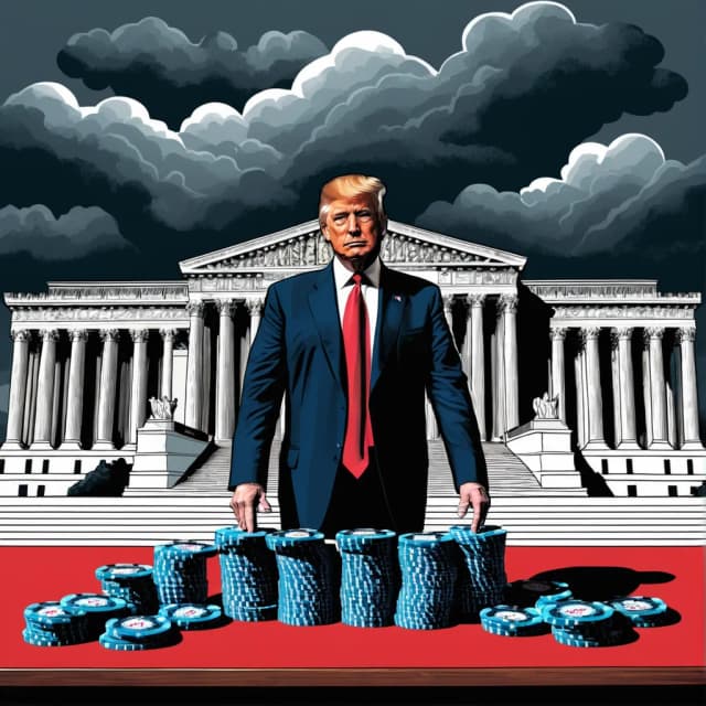 트럼프 행정부, 대법원 판결 앞두고 1,300억 달러 환급 위기