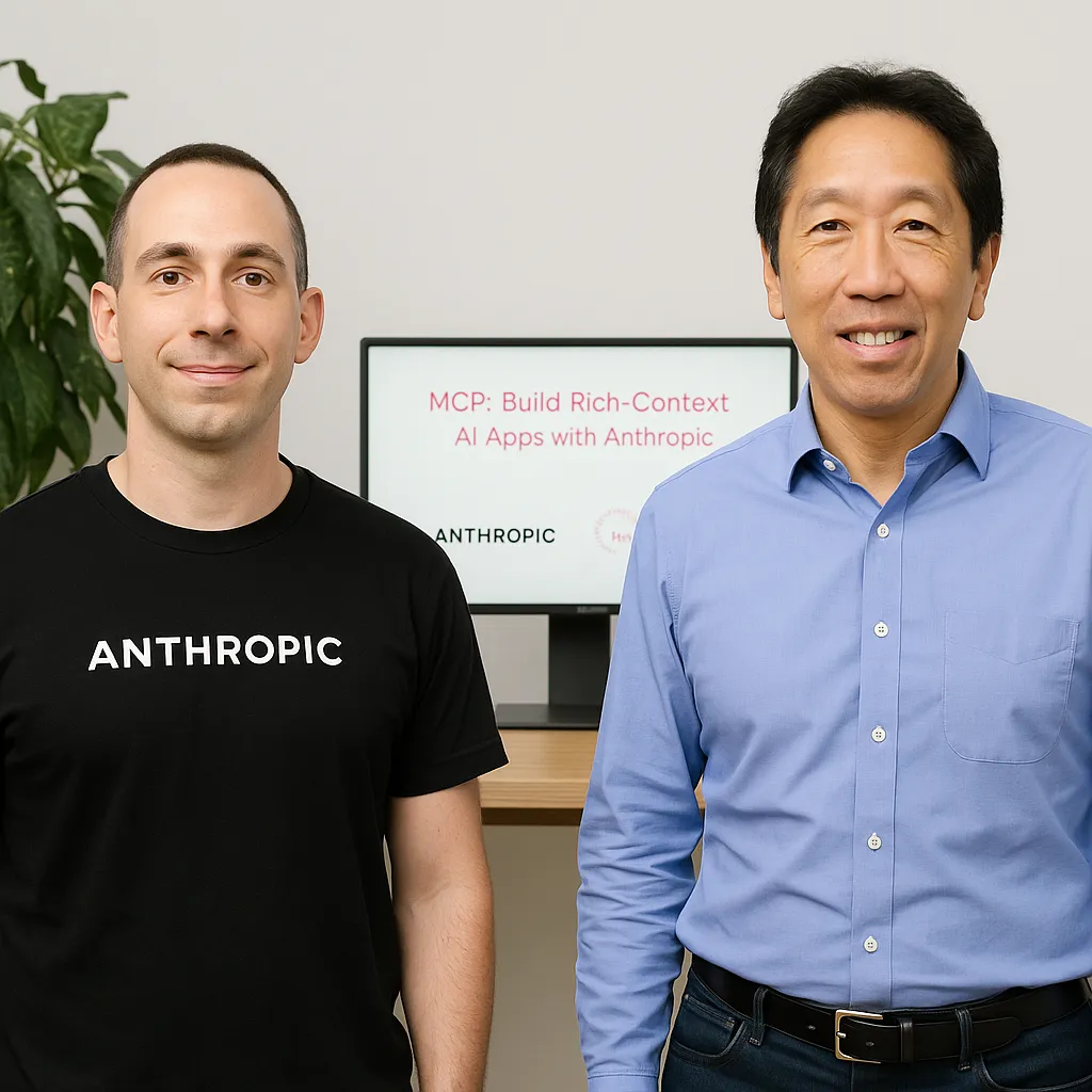 Andrew Ng partners with Anthropic to offer new AI developer course on MCP