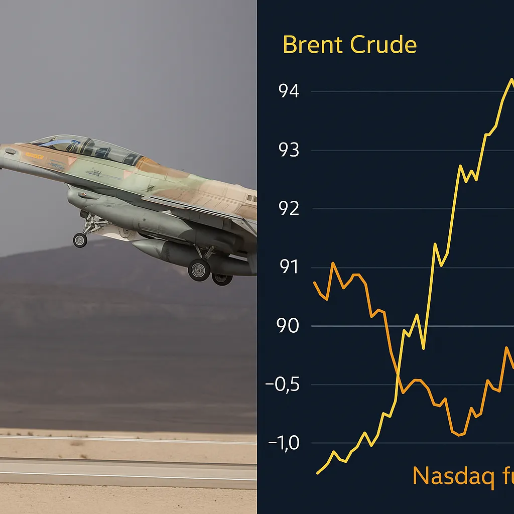 Israel–Iran Tensions Jolt Markets: Oil Soars, VIX Up 14%