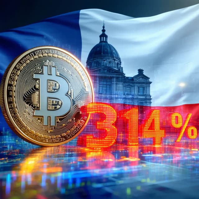 France to Tax Stablecoin Swaps at 31.4% From 2027