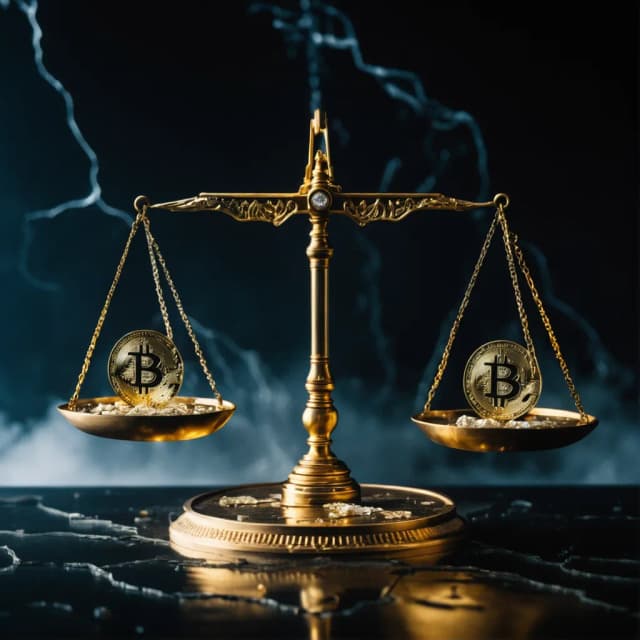 Bitcoin Surges While Gold Falters in Iran Conflict Shakeup