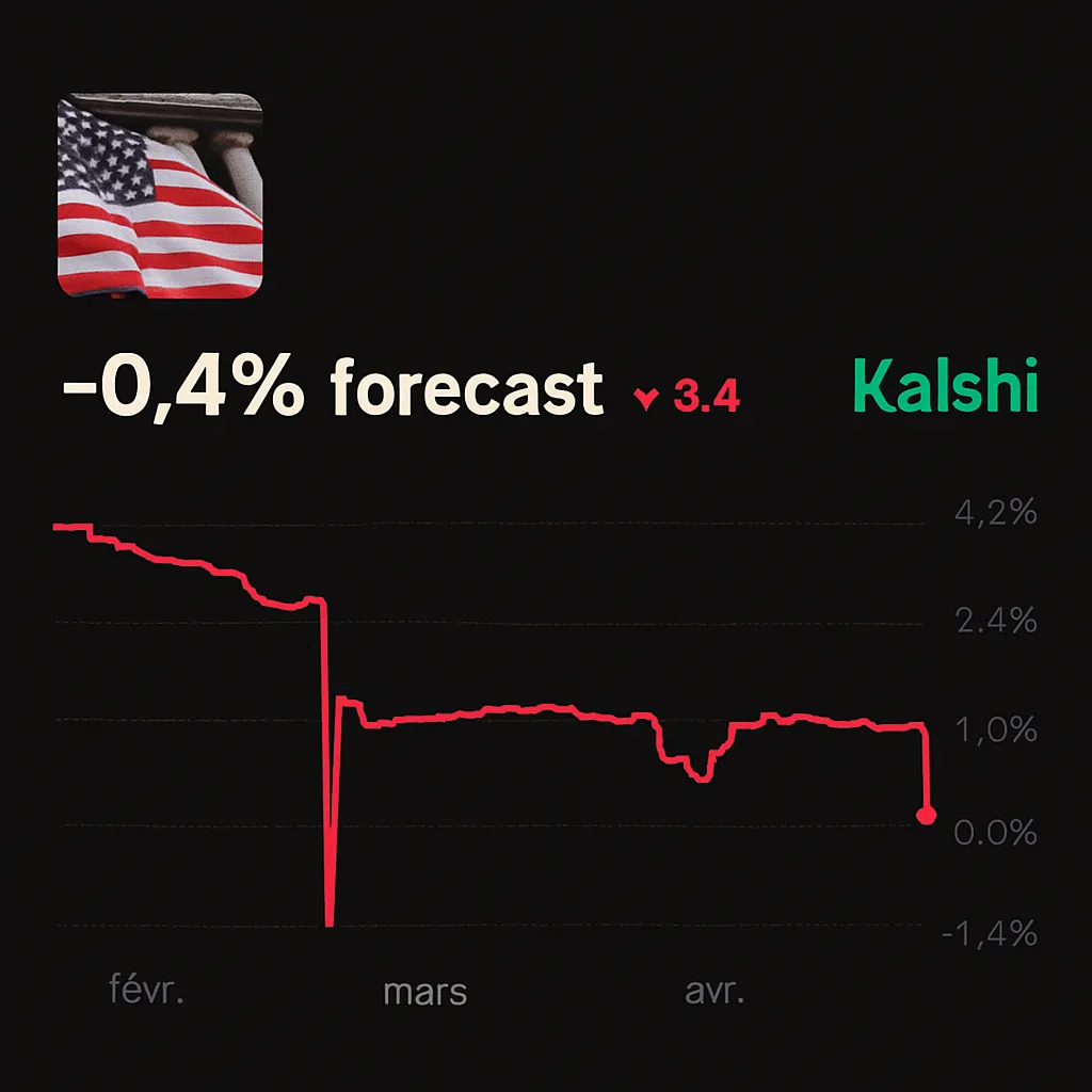 US GDP Set to Shrink 0.4% in Q1 as Trump Tariffs Spark Economic Shock