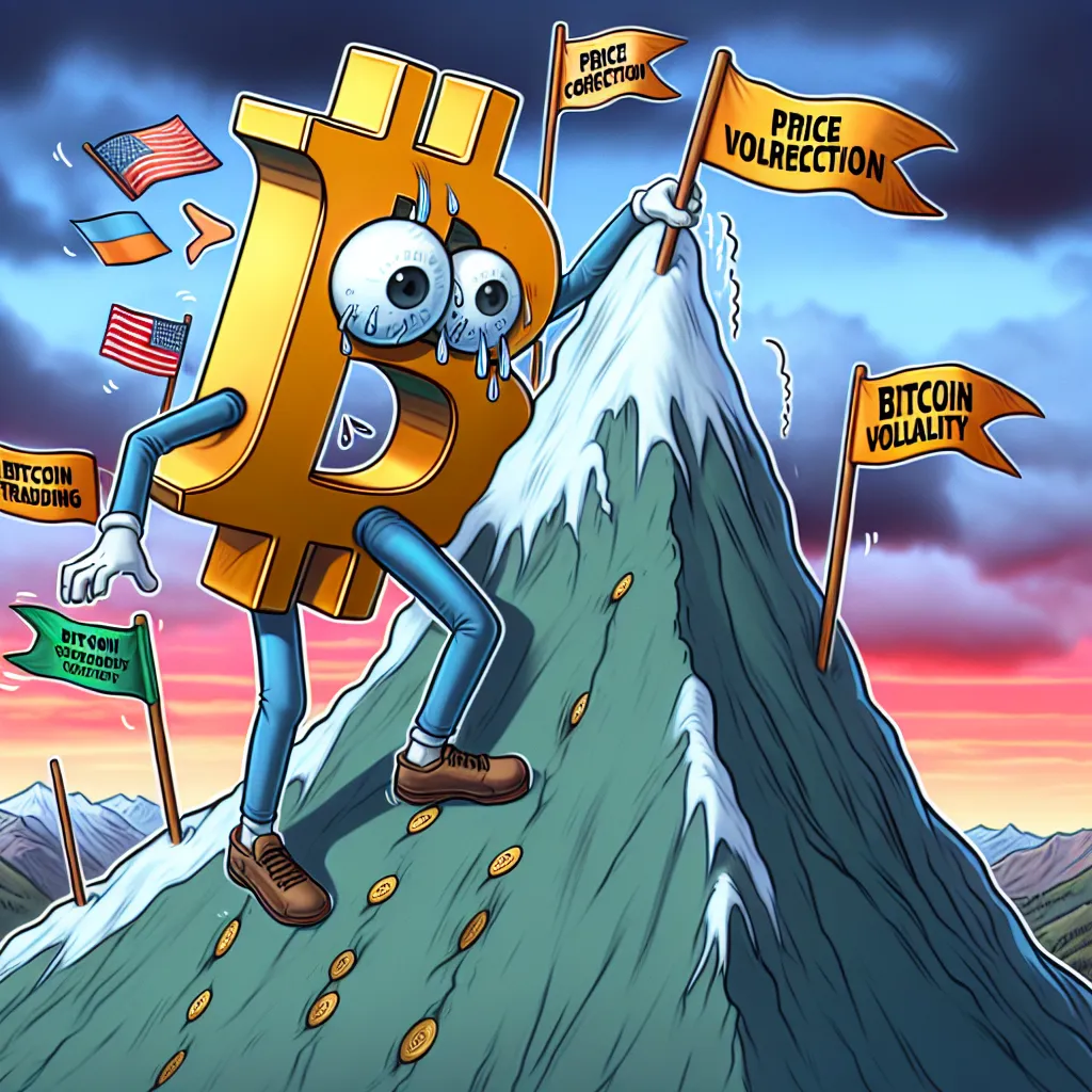 비트코인, 가격 조정 신호 감지? 전문가 의견 종합 분석