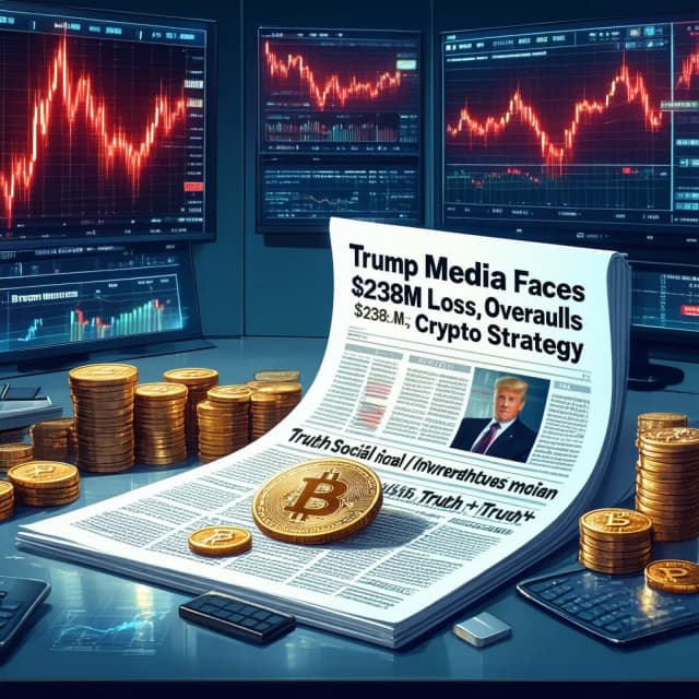Trump Media posts $238M loss, overhauls crypto strategy
