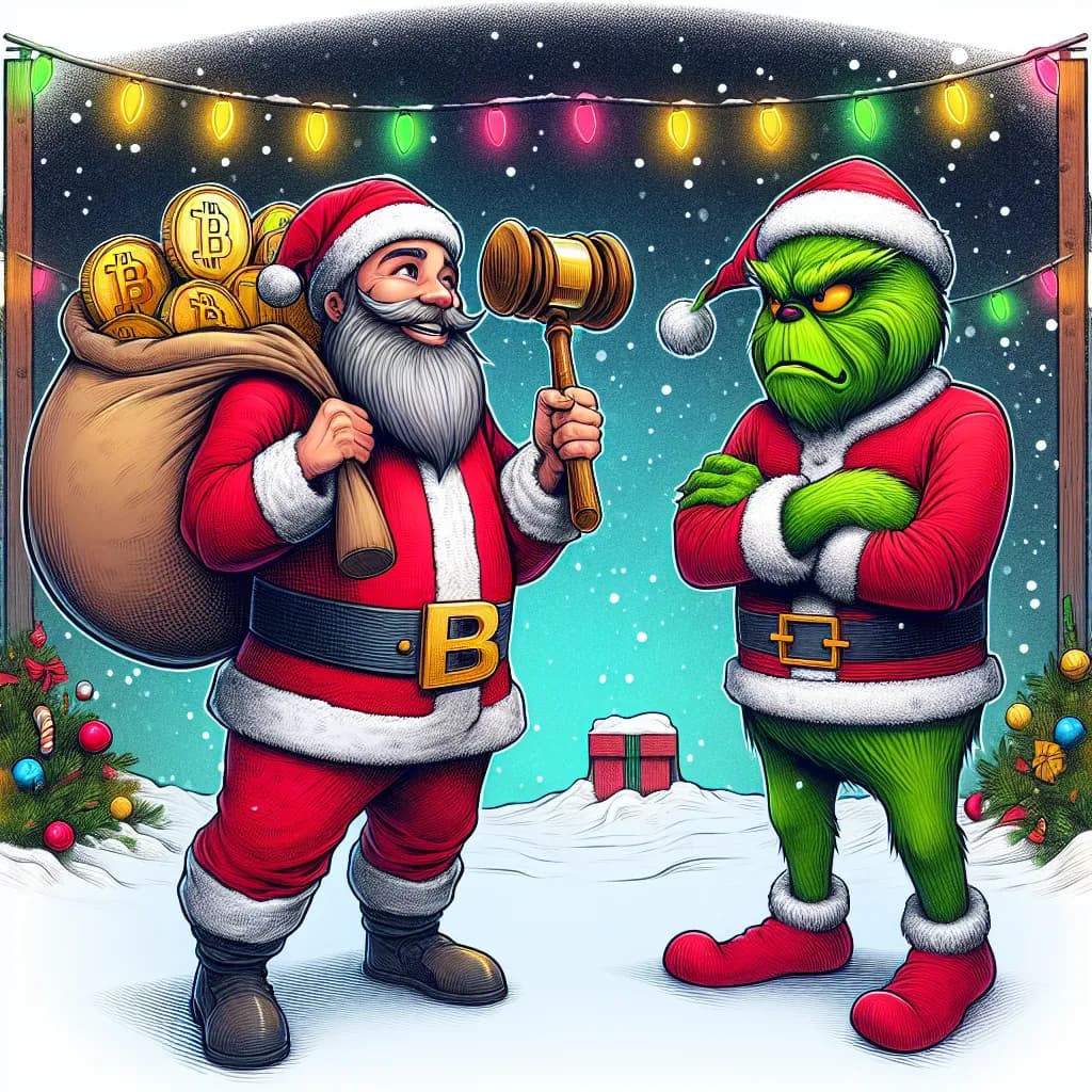 Crypto Santas and Grinches of 2024