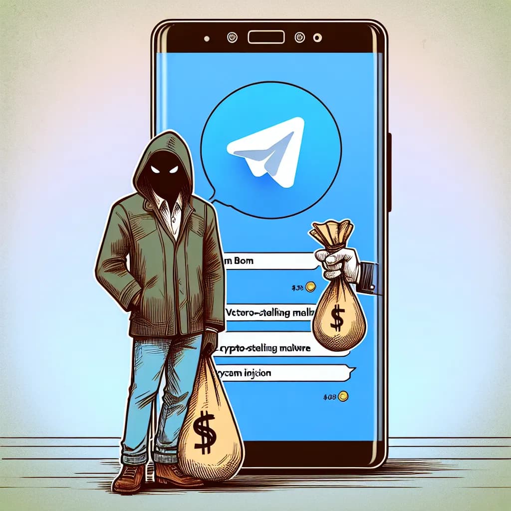 Cryptocurrency Scams Surge Using Fake Telegram Verification Bots
